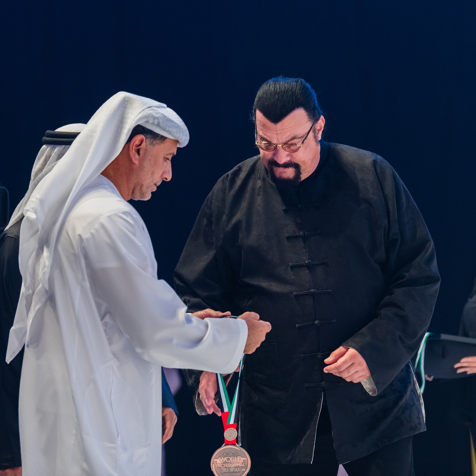 ACTION HERO SEAGAL HIGHLIGHTS GLOBAL APPEAL OF ABU DHABI WORLD PROFESSIONAL JIU-JITSU CHAMPIONSHIP